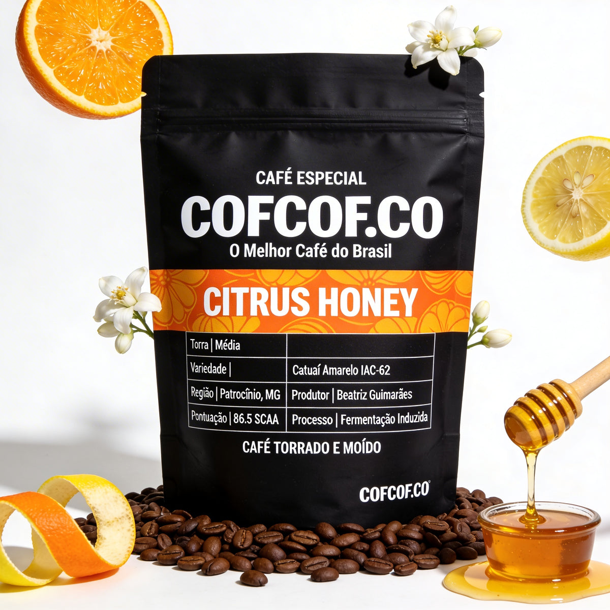 Citrus Honey - Café Especial Frutas Cítricas e Mel